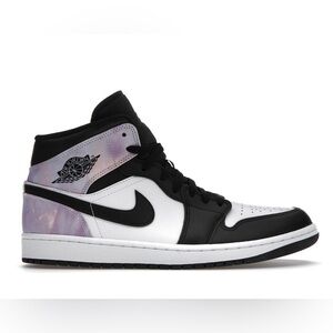 Nike Air Jordan Black and White Athletic Sneakers